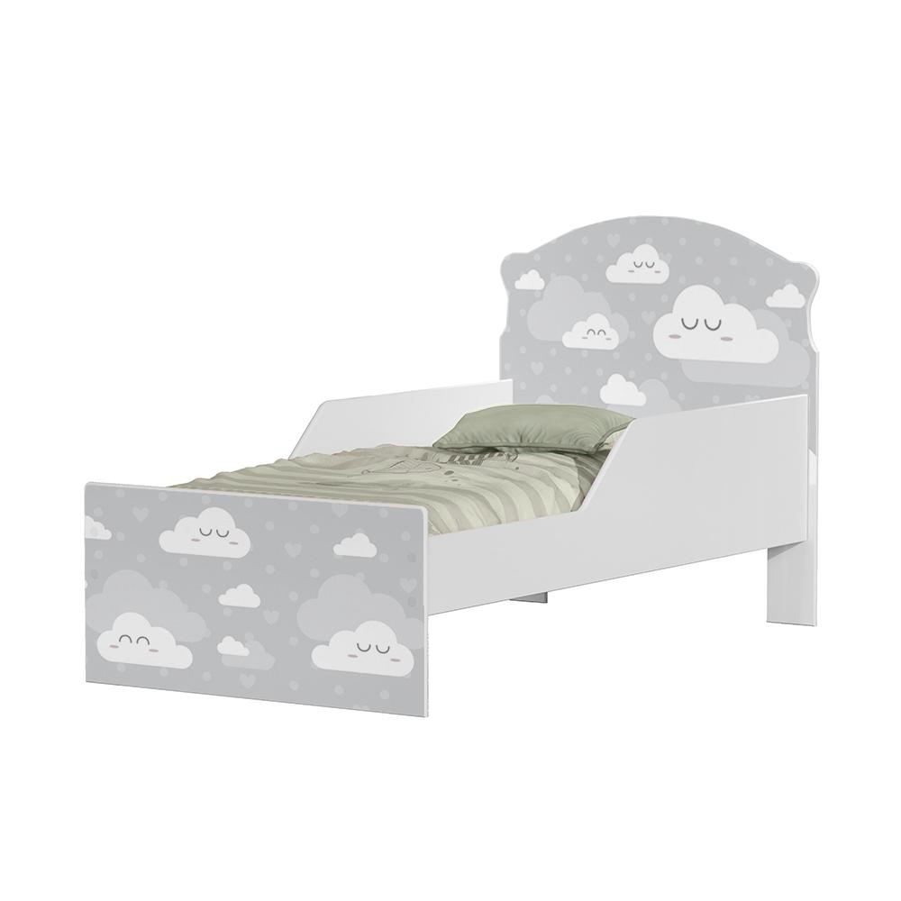 Cama Infantil Nuvenzinha Unisex Com Colchão