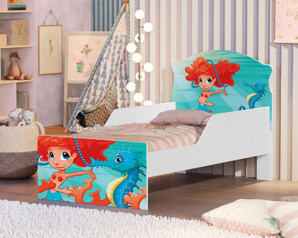Cama Infantil Pequena Sereia Encantada