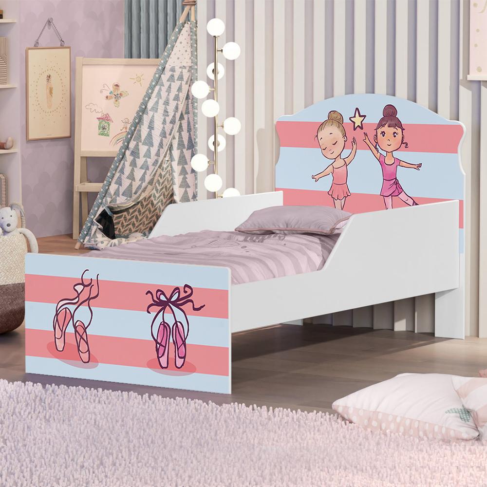 Cama Infantil Pequenas Bailarinas Com Colchão