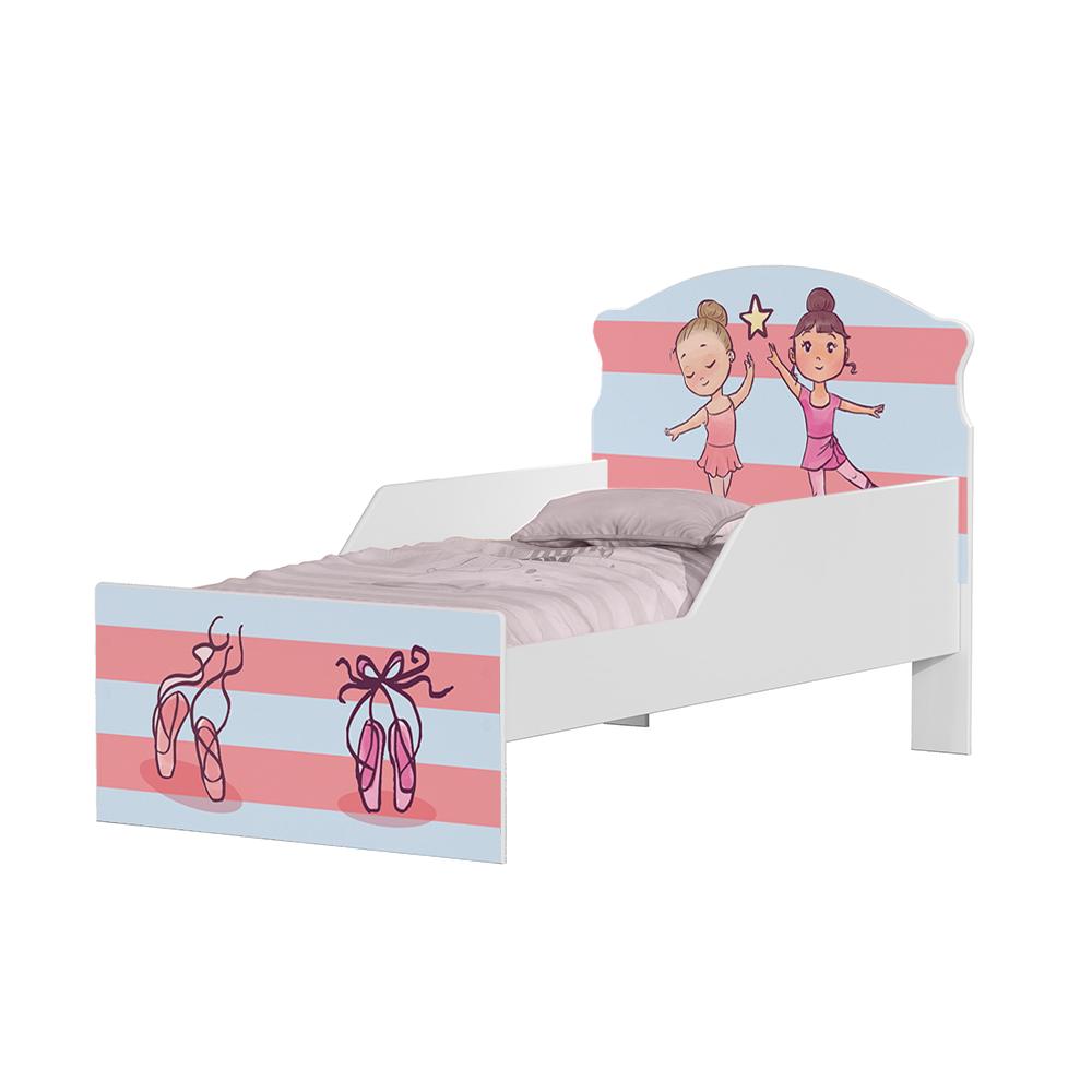 Cama Infantil Pequenas Bailarinas Com Colchão