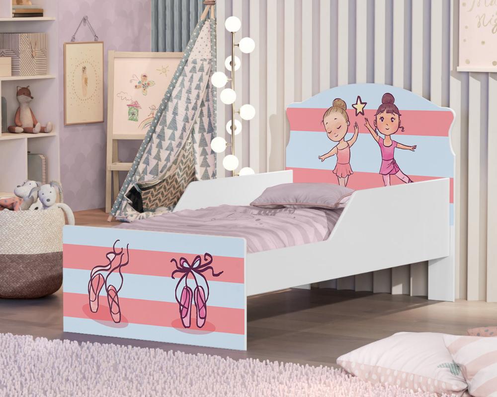 Cama Infantil Pequenas Bailarinas Com Colchão