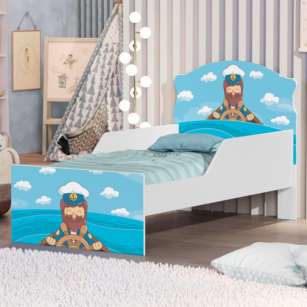 Cama Infantil Pesca no Mar
