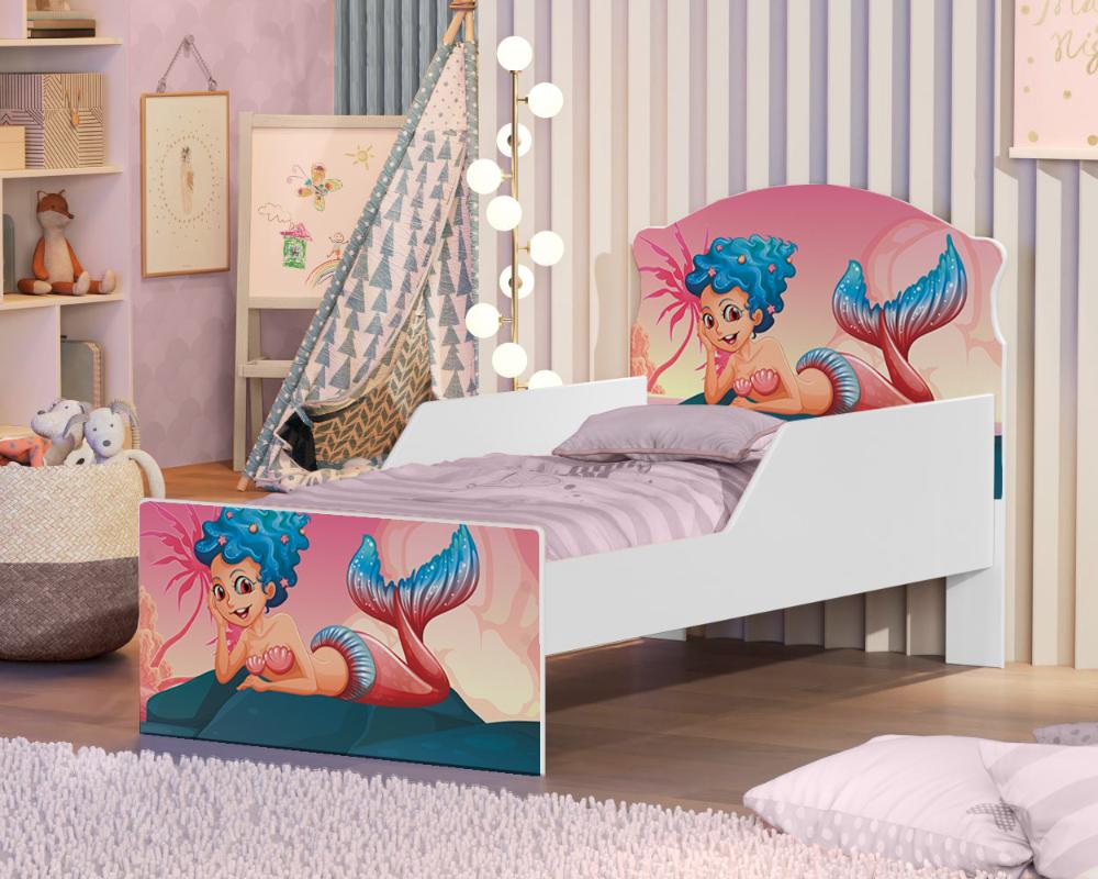 Cama Infantil Sereia Menina