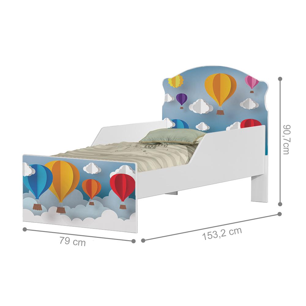 Cama Infantil Show de Balão Com Colchão