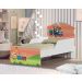Cama Infantil Trem dos Bichinhos Com Colchão
