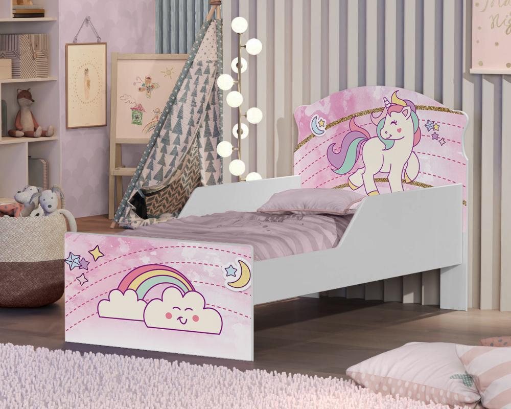 Cama Infantil Unicórnio Com Colchão