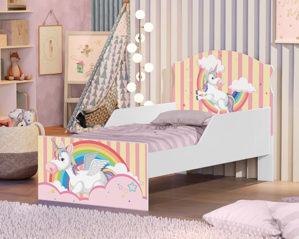 Cama Infantil Unicórnio Meigo Com Colchão