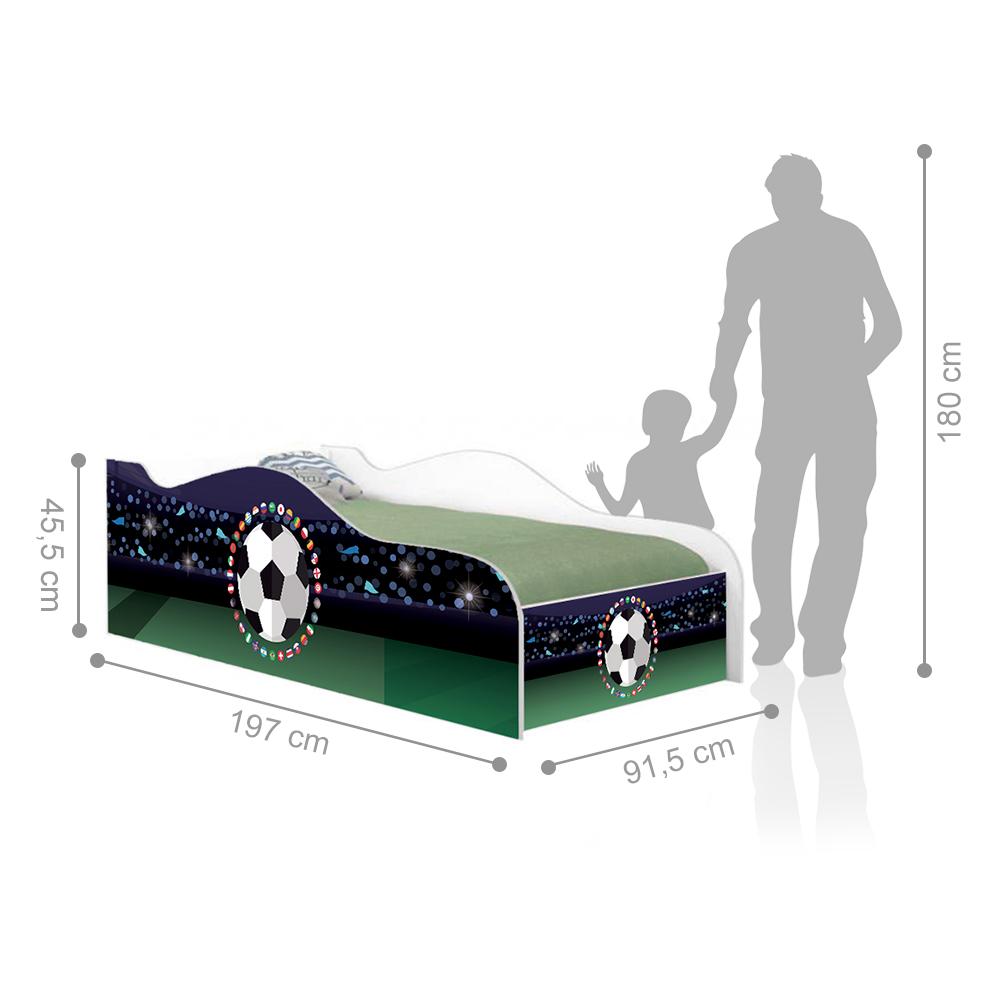 Cama Like Arena Da Bola Solteiro Com Colchão