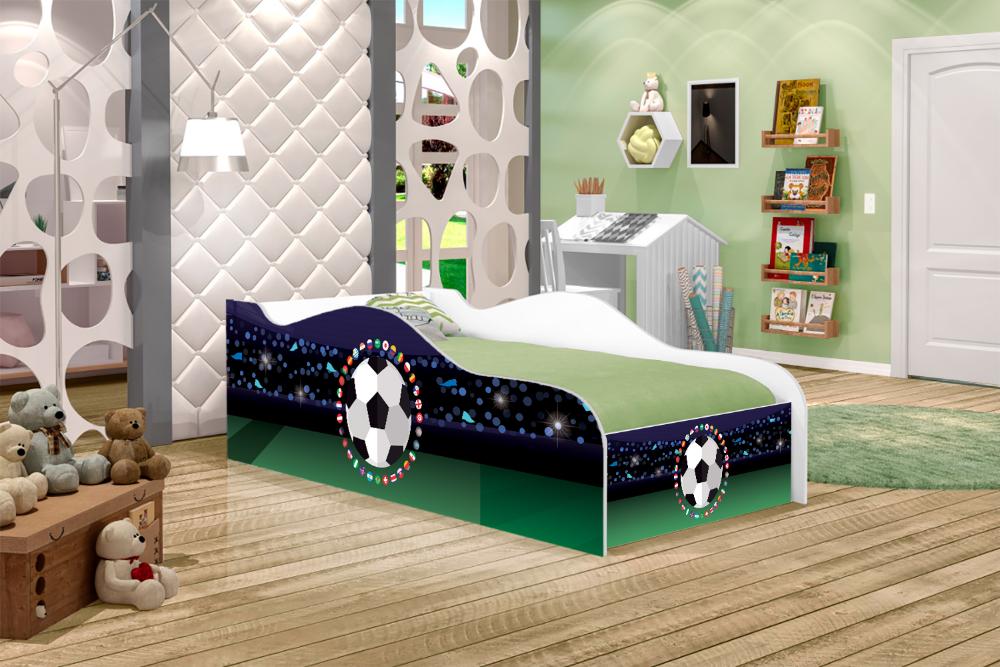 Cama Like Arena Da Bola Solteiro Com Colchão