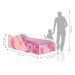 Cama Like Carruagem Rosa Solteiro Com Colchão