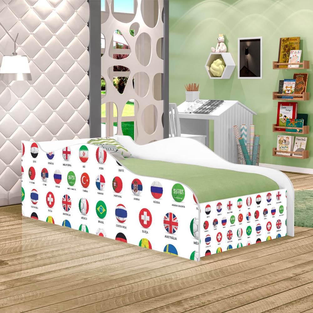 Cama Like Melhor da Bola Solteiro