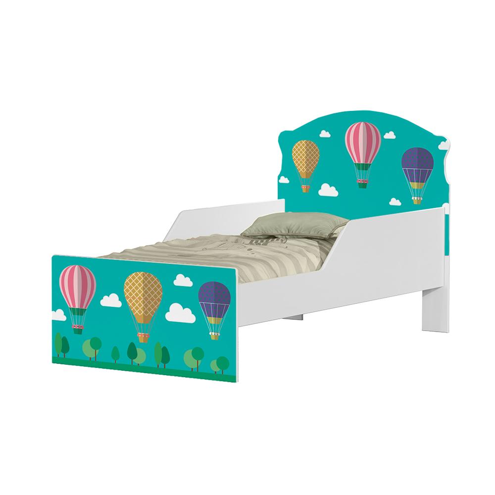 Mini Cama Balão no Céu Com Colchão