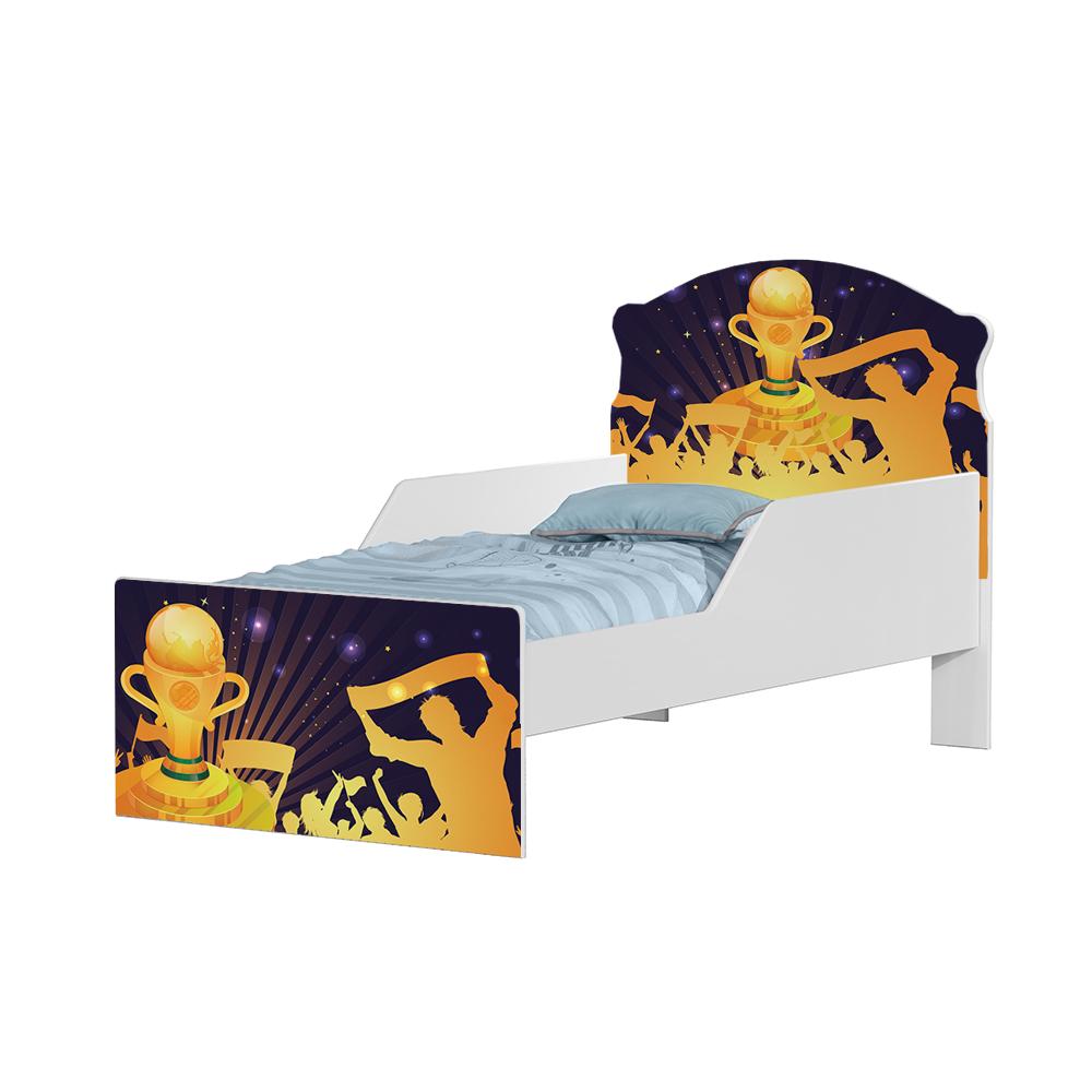 Mini Cama Campeonato de Futebol Com Colchão