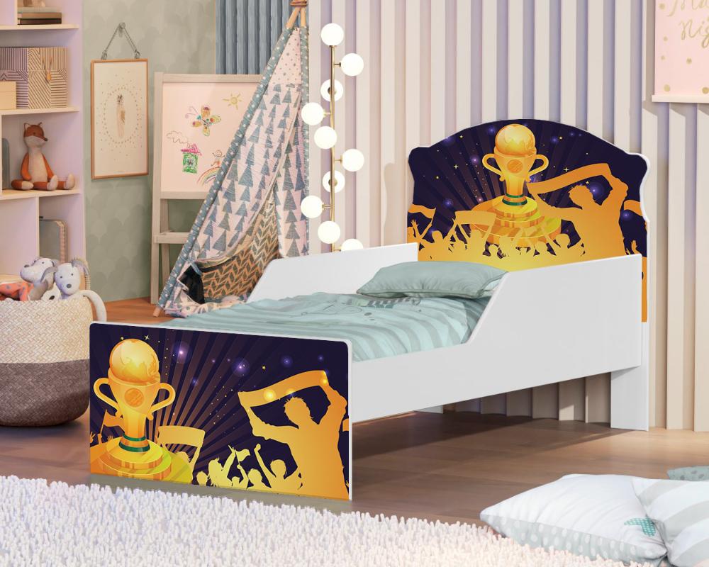 Mini Cama Campeonato de Futebol Com Colchão