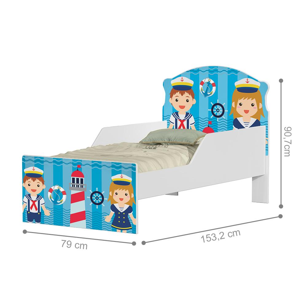 Mini Cama Capitão Marinheiro
