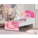 Mini Cama Carruagem Princesa Rosa