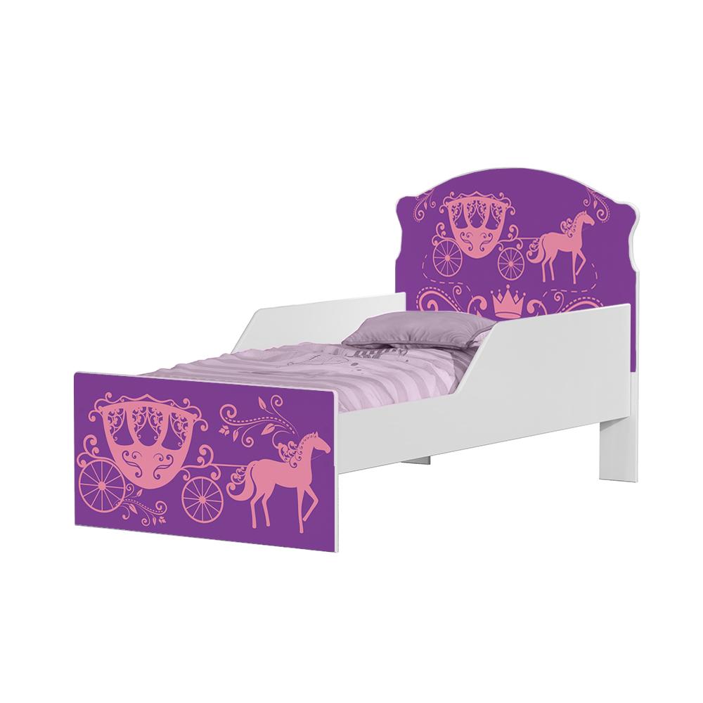 Mini Cama Carruagem de Princesa Com Colchão