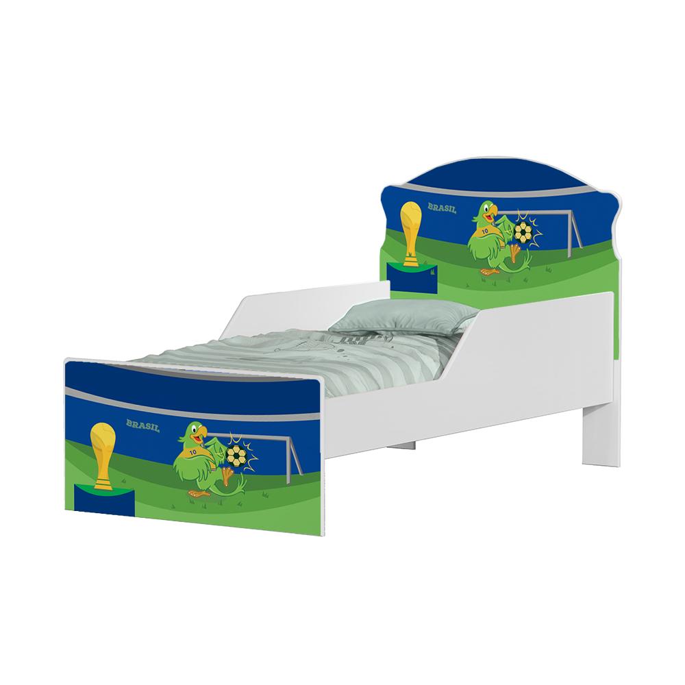 Mini Cama Copa do Mundo Com Colchão