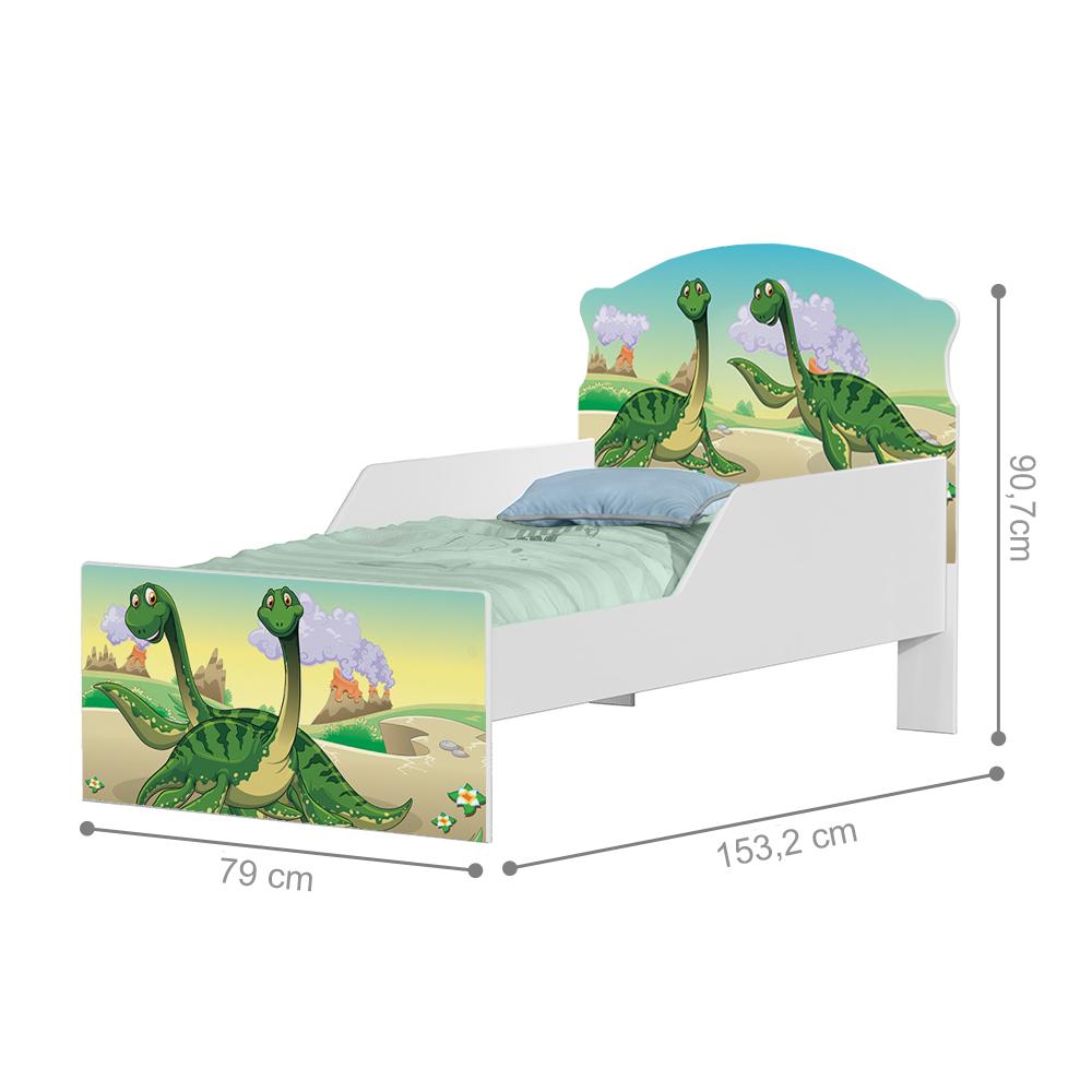 Mini Cama Dinossauro Brothers