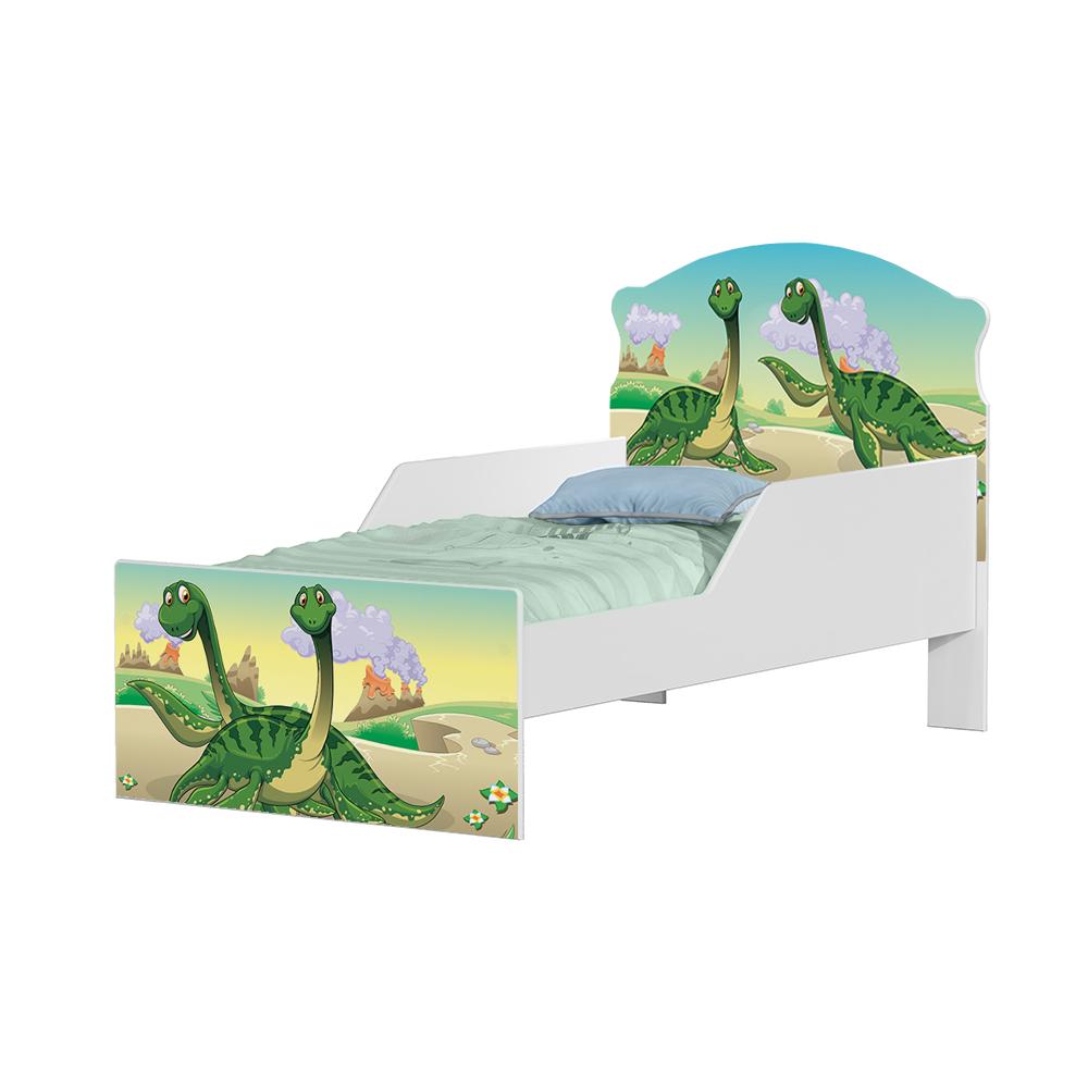 Mini Cama Dinossauro Irmãos Com Colchão