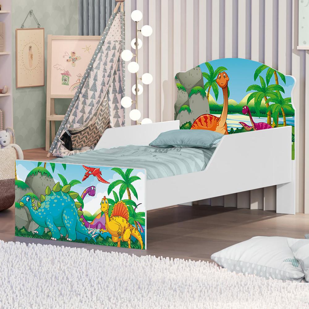 Mini Cama Dinossauro no Lago