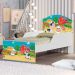 Mini Cama Fazendinha Colorida Com Colchão