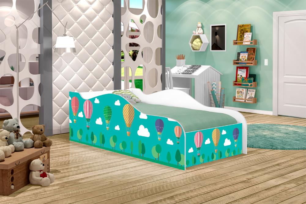 Mini Cama Fun Balão no Céu