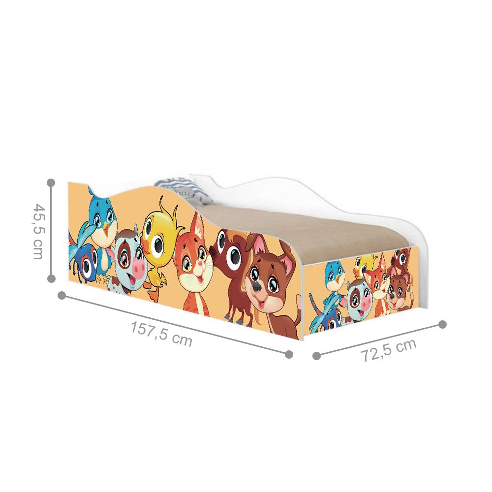 Mini Cama Fun Bichinhos