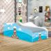 Mini Cama Fun Capitão Marinho Infantil Com Colchão