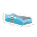 Mini Cama Fun Capitão Marinho Infantil Com Colchão