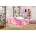 Mini Cama Fun Carruagem e Castelo Infantil Com Colchão