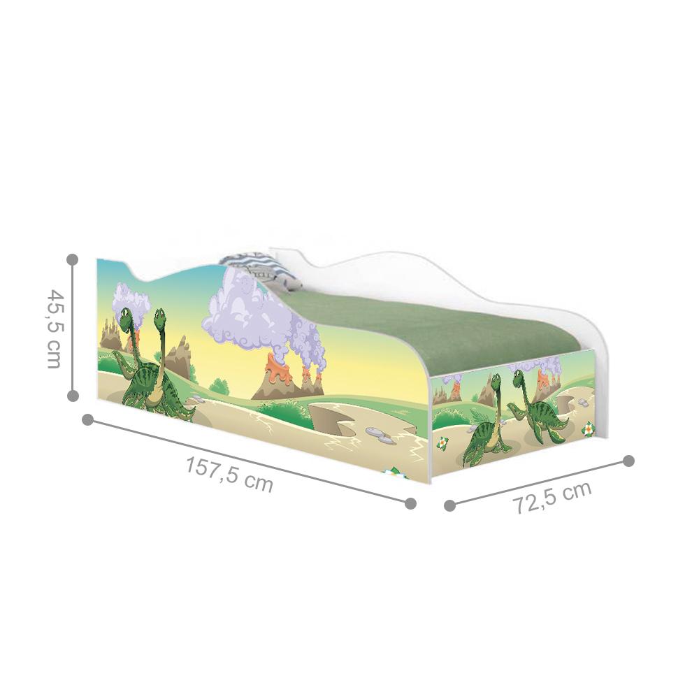 Mini Cama Fun Dinossauro Irmãos
