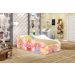 Mini Cama Fun Fadinhas Coloridas Infantil Com Colchão