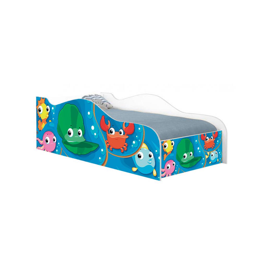 Mini Cama Fun Fundo do Mar Peixes