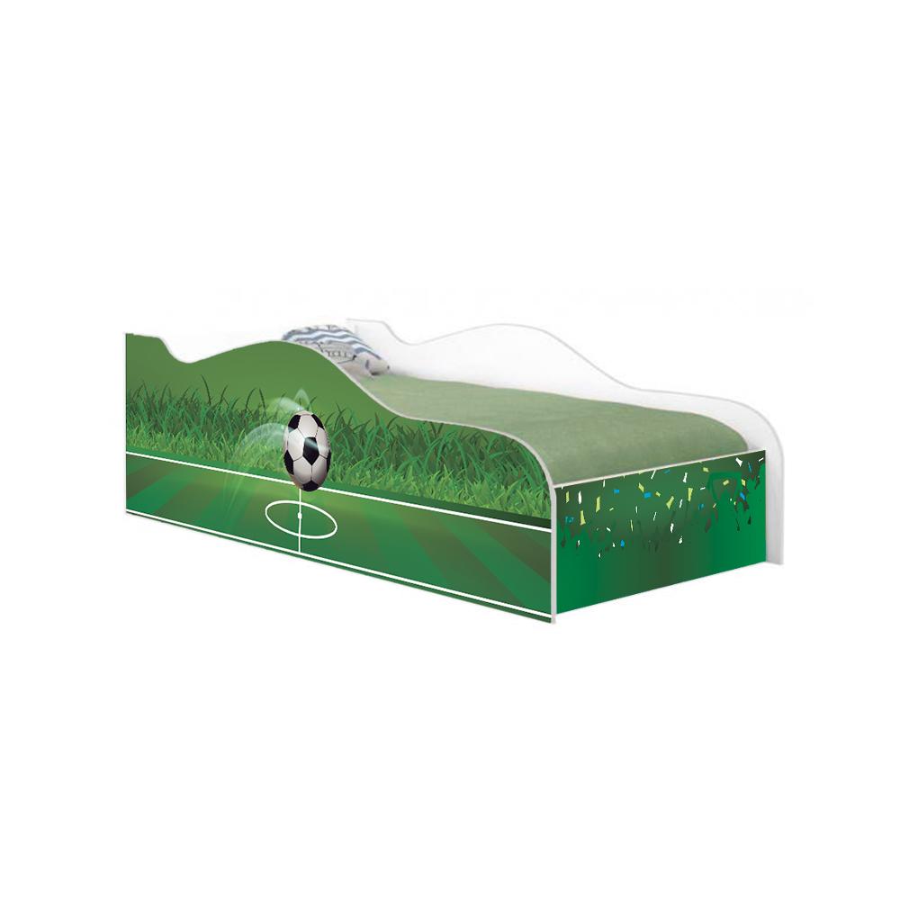 Mini Cama Fun Futebol Infantil Com Colchão