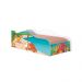 Mini Cama Fun Jurassic Dinossauros Infantil Com Colchão