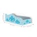 Mini Cama Fun Nuvens Meninos Infantil Com Colchão