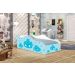 Mini Cama Fun Nuvens Meninos Infantil Com Colchão