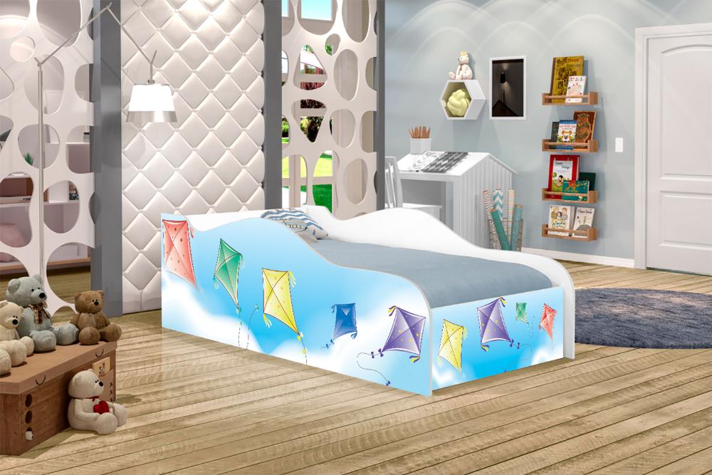 Mini Cama Fun Pipa Infantil Com Colchão