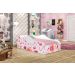 Mini Cama Fun Rosas Infantil Com Colchão