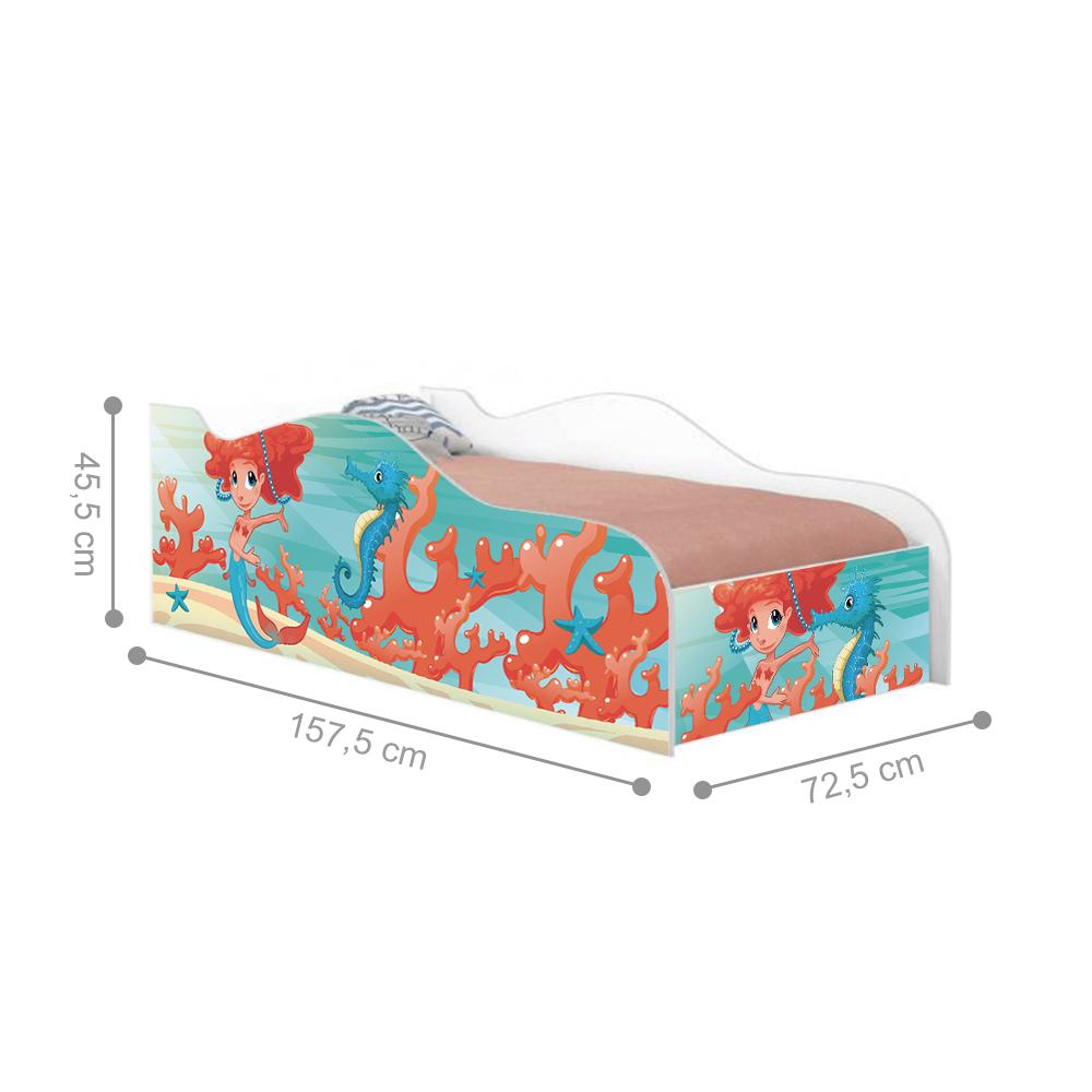 Mini Cama Fun Sereia Menina