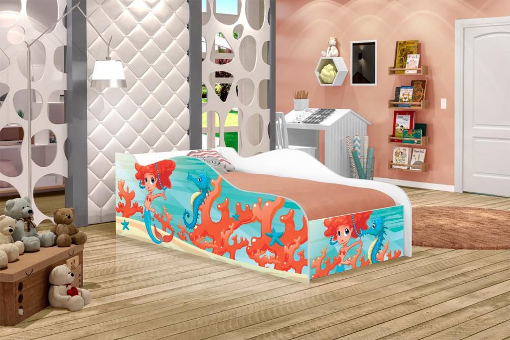 Mini Cama Fun Sereia Menina