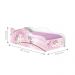 Mini Cama Fun Unicónio Rosa Infantil Com Colchão