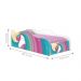 Mini Cama Fun Unicórnio Arco Íris Infantil Com Colchão