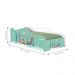 Mini Cama Fun Viagem Pelo Mundo Infantil Com Colchão