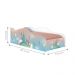 Mini Cama Fun Volta ao Mundo Infantil Com Colchão