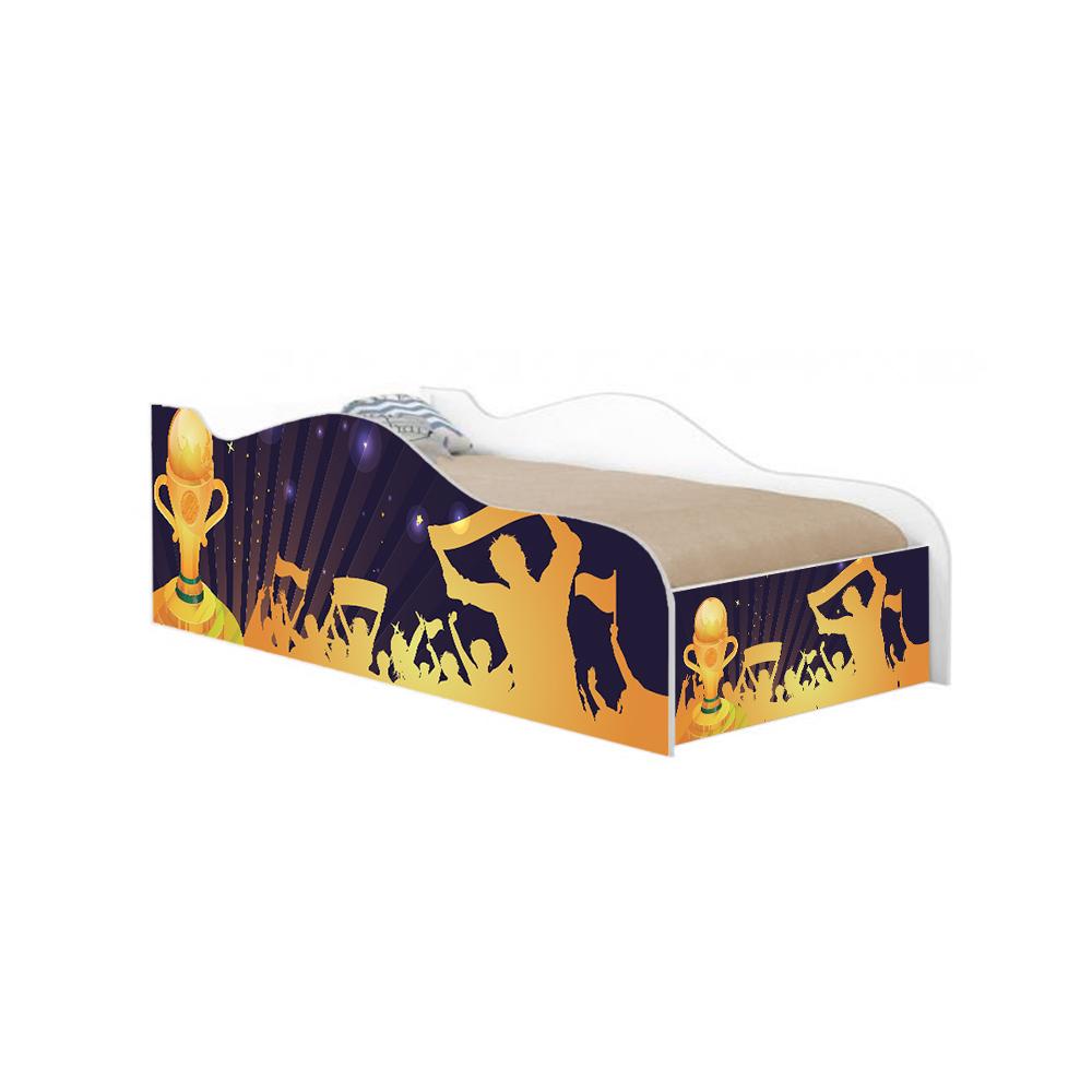 Mini Cama Like Campeão da Bola Infantil Com Colchão