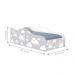 Mini Cama Like Nuvenzinha Unisex Infantil Com Colchão