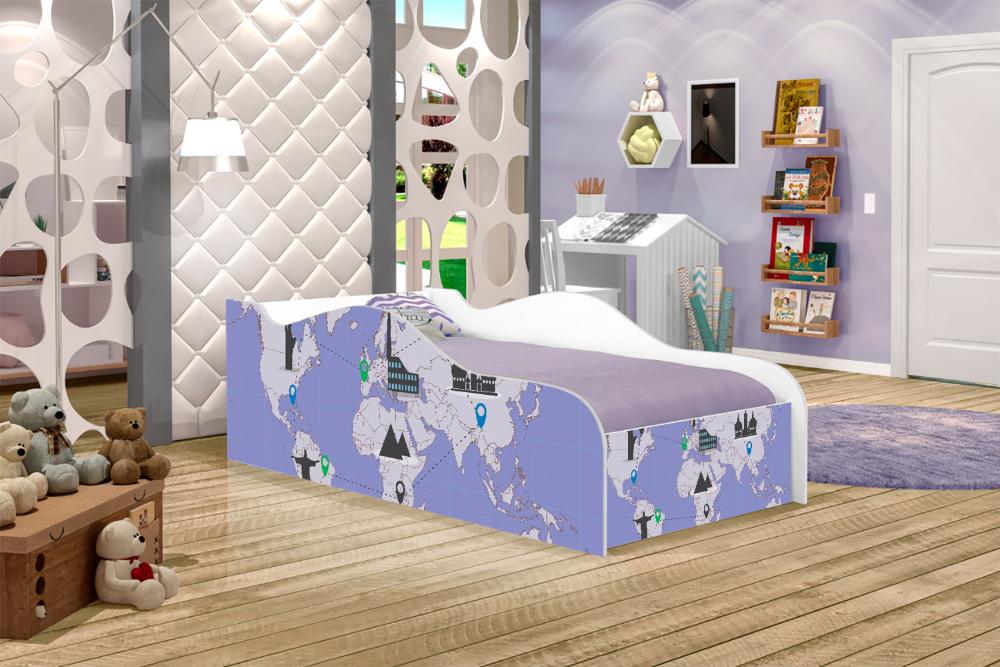 Mini Cama Like Próxima Viagem Infantil Com Colchão