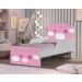 Mini Cama Nuvens Meninas Com Colchão